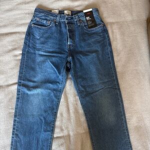 Levi’s 501 Cropped - New With Tags
